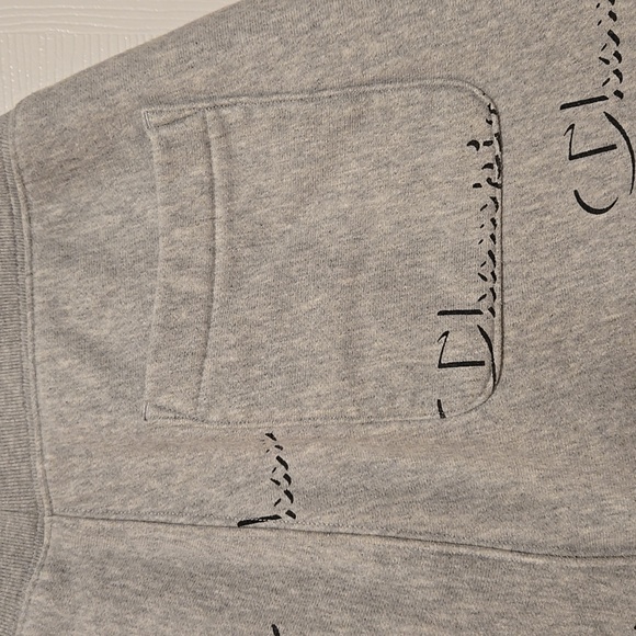 Champion Light Gray Joggers with Logo Men's LARGE - Picture 11 of 12